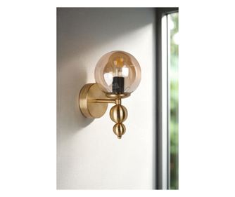 Zidna lampa 830, med, zlatna