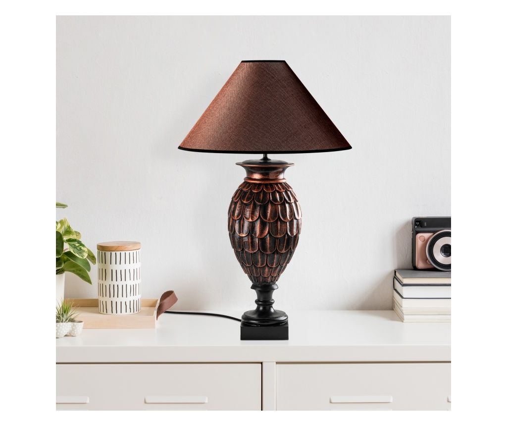 Table Lamp 641, Brown