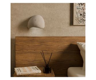 Set zidnih svjetiljki (2 komada) 896, betonsko siva