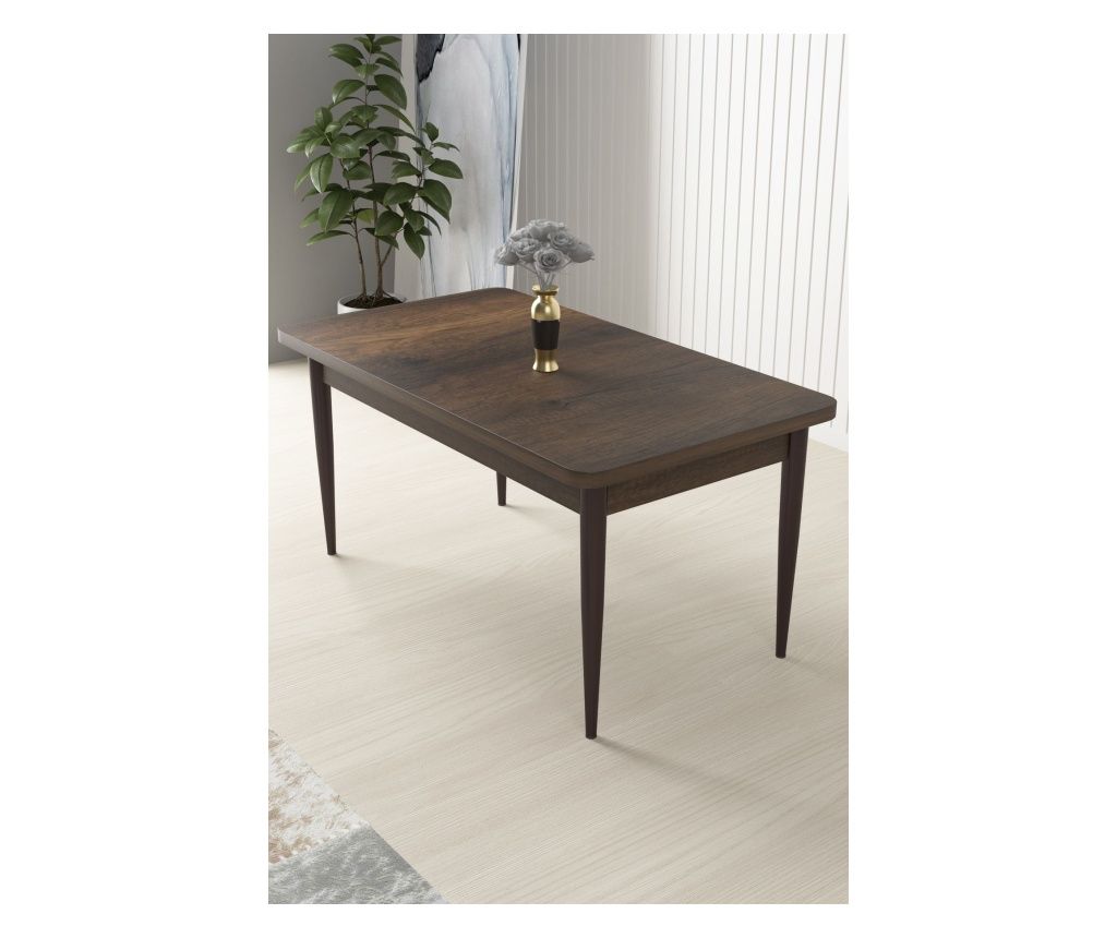 Dining Table 513, Baroque, Brown