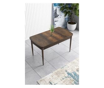 Étkezőasztal 551, Barokk, Barna