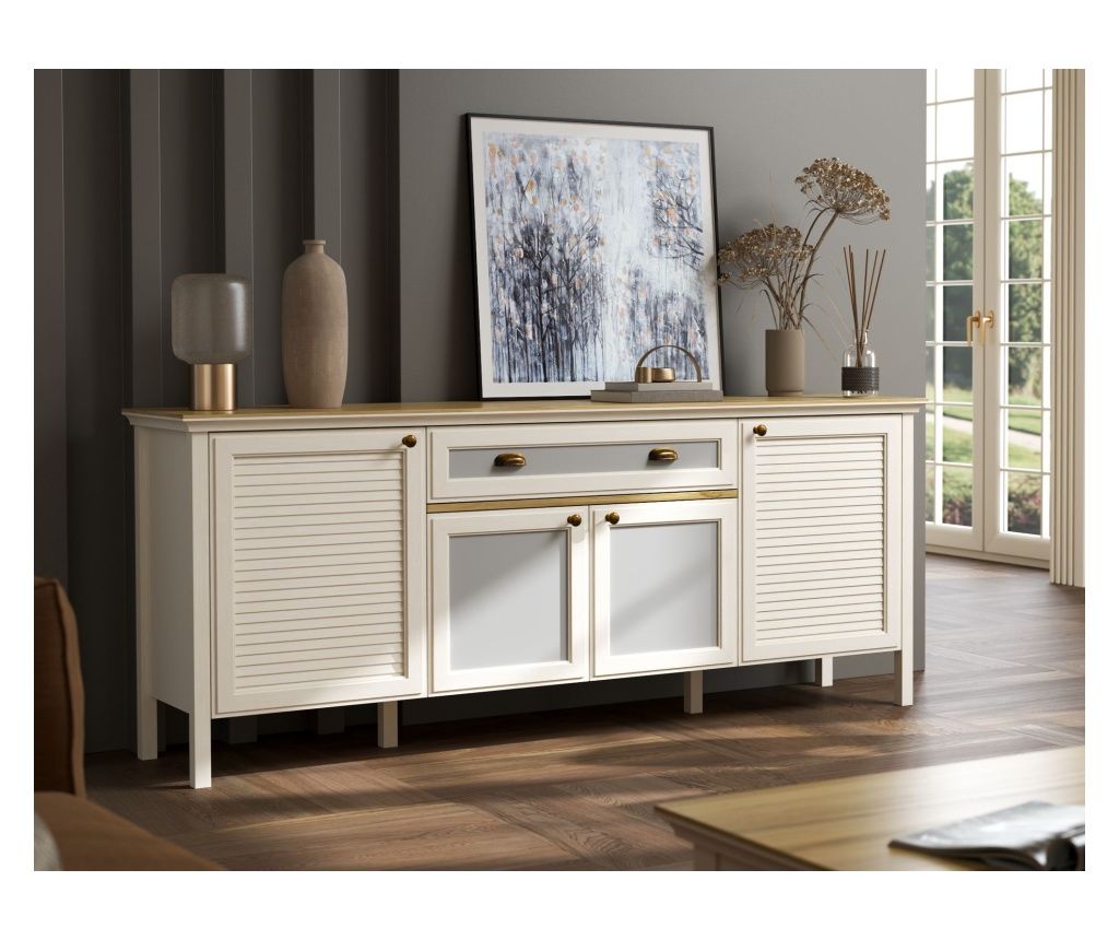 Omara 896, krem, hrast, siva