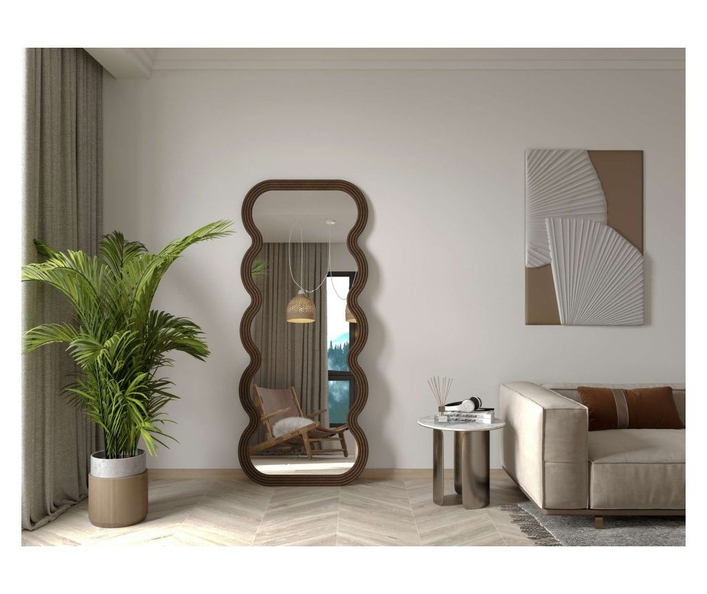 Ogledalo Cheval 323, rjavo