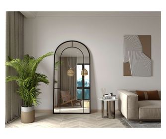 Samostojeće ogledalo 057, crno