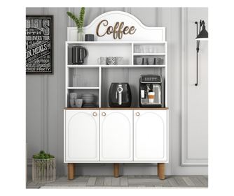 Kuhinjski ormarić za kavu 882, bijeli