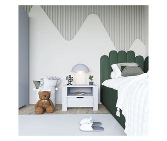 Éjjeliszekrény 175, Fehér