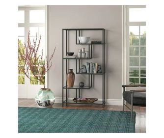 Bibliotecă 226, Negru, Transparent