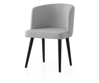 Σετ Καρέκλες (4 Τεμάχια) 619, Μαύρο, Γκρι