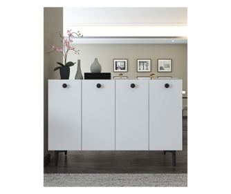 Konzol 408, Fehér, Fekete