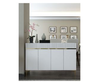 Konzol 347, Fehér, Arany