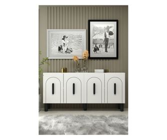 Konzol 699, fehér, fekete