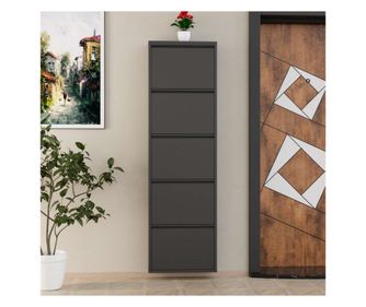 Dulap pentru pantofi 803, Antracit