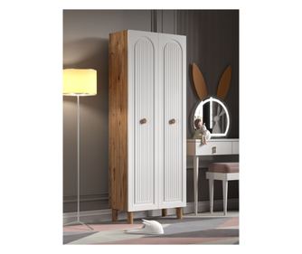 Večnamenska omara 604, bor Atlantic, bela