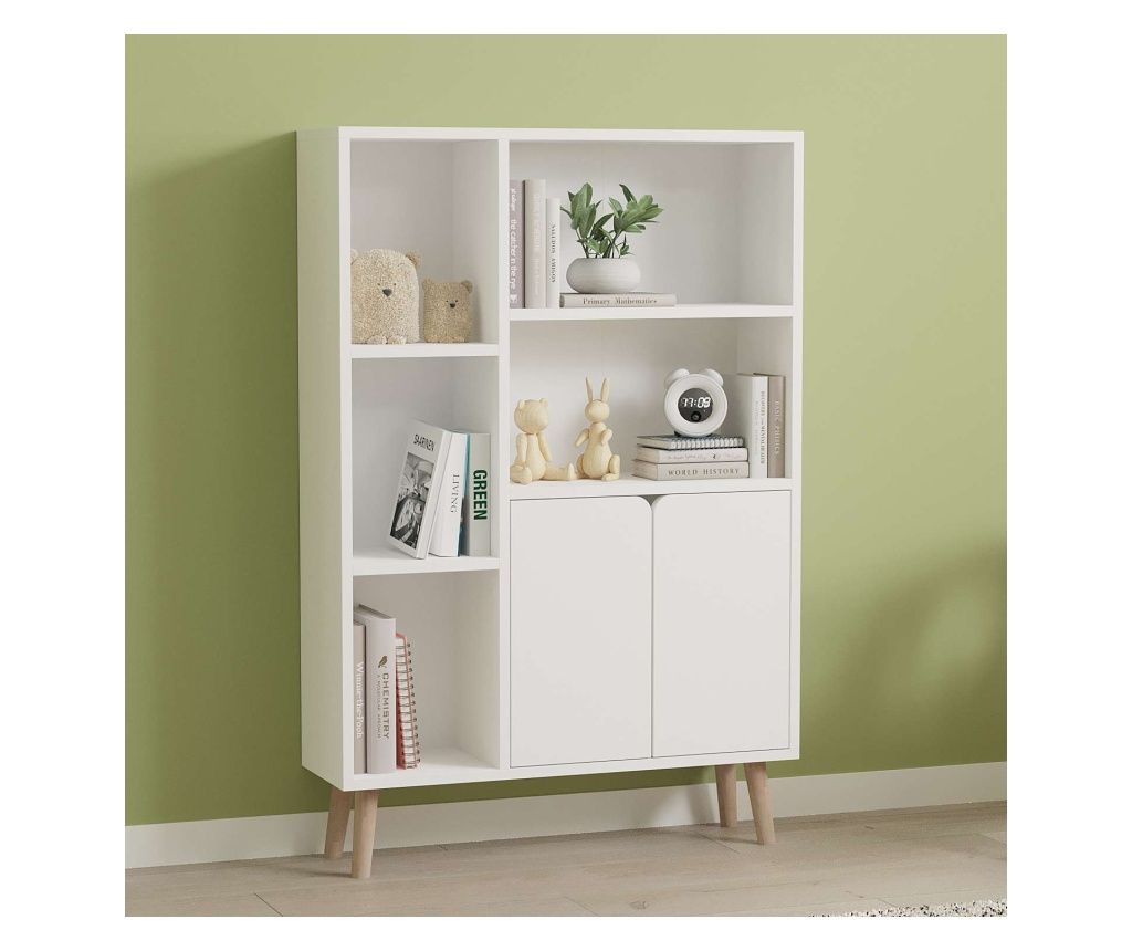 Knjižna polica 789, bela