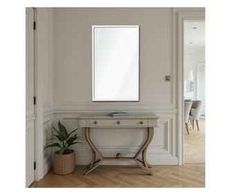 Dekorációs Tükör 124, Fehér