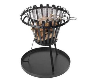Koš za ogenj s pladnjem
