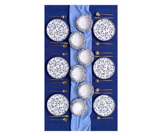 Jídelní sada (18 kusů) 094, vícebarevná