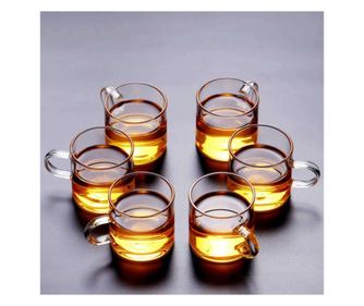 Üvegkészlet (6 db) 275, Átlátszó