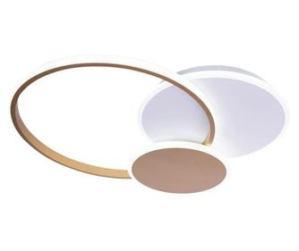 KILLIAN LED Csillár - 47W, 3 Kör, Állítható Fény, Szabályozható, Arany & Fehér