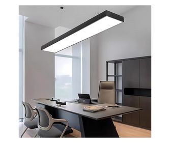 DARIN LED obesna svetilka, 120 cm, 23 W, nastavljiva višina, hladno bela, črna