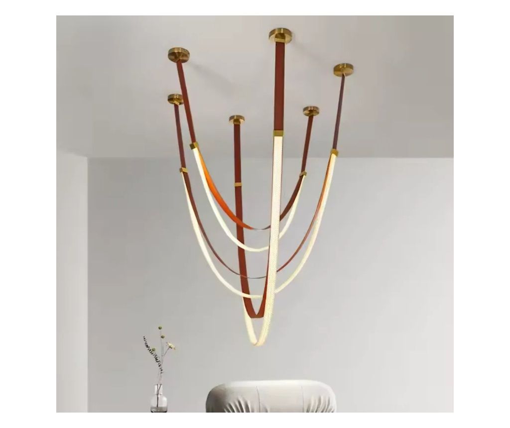 Moderna svetilka, LED, ARIA Largo, 36W, nevtralna svetloba, rjava