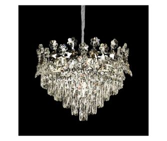 Kristalni luster CC6705/500CR - promjer 49 cm, sjajni krom, podesiva visina