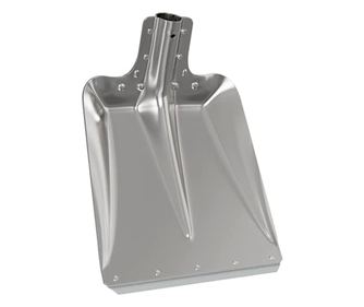 vidaXL Cap de lopată 4 pcs Argintiu 41,5 x 32,5 cm Aluminiu