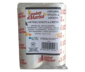 Marisa Blu лепящи ролки - пълнител за почистване на косми и власинки, 2 бр