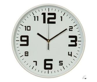 Ceas perete Atmosphera White, 30x5 cm
