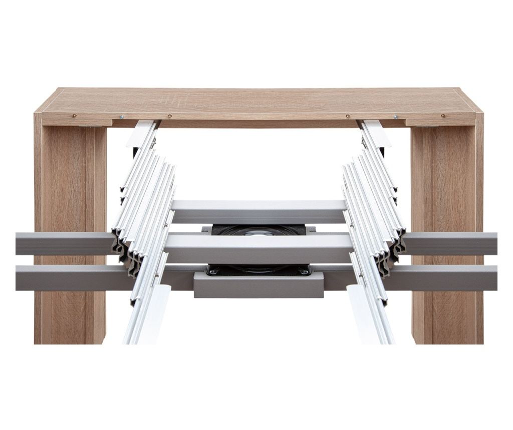 Masa extensibila Flat CONSOLE 6 in 1, capacitate maxima 14