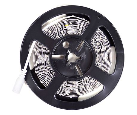 PNI D-Light 60LED Fleksibilna unutarnja LED traka, 5m, hladno bijela, 60 LED dioda/m, uključuje 12V napajanje