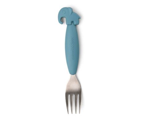 Set tacamuri Done by Deer Easy-Grip Inox Deer Friends Blue