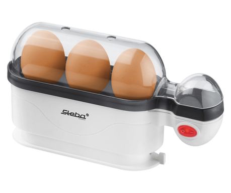 Fierbător 3 oua, Steba Germany, 350 W, alb