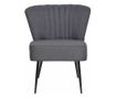 Barska stolica, tamno siva, tekstilni materijal thumbnail 2