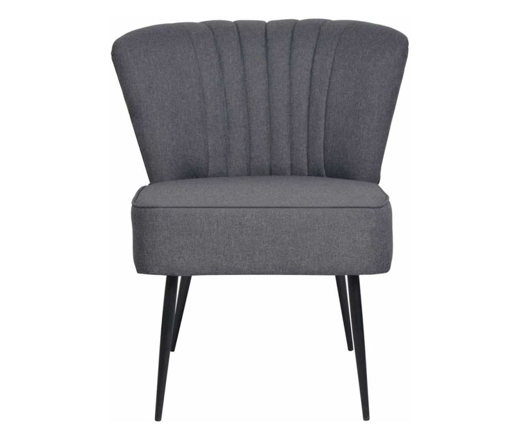Barska stolica, tamno siva, tekstilni materijal - 2