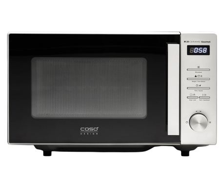 Cuptor cu microunde, 20 litri, Caso Germany, M20 Ceramic Gourmet, inox