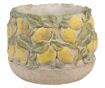 Lemon Multicolor Ceramic Flower Pot Ø 19x15 cm thumbnail 1