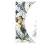 Изкуствено коледно дърво с хингед Бяло 180 cm PVC и стомана thumbnail 1