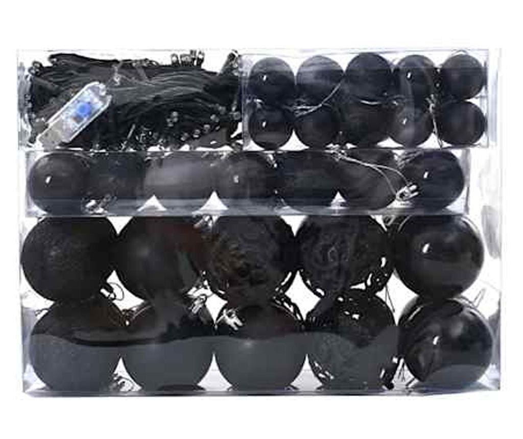 С изкуствено коледно дърво с поставка Бяло 120 cm PE и PVC - 4