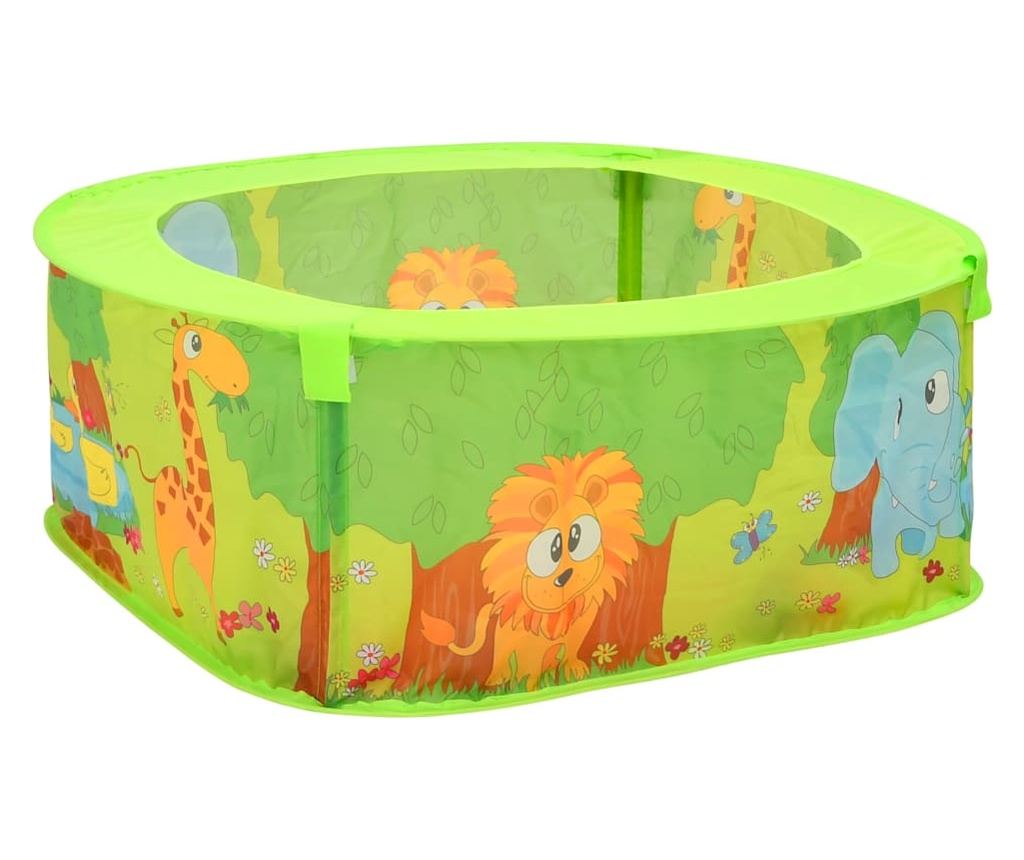 Детски басейн с топки, 300 топки, 75x75x32 см - 3
