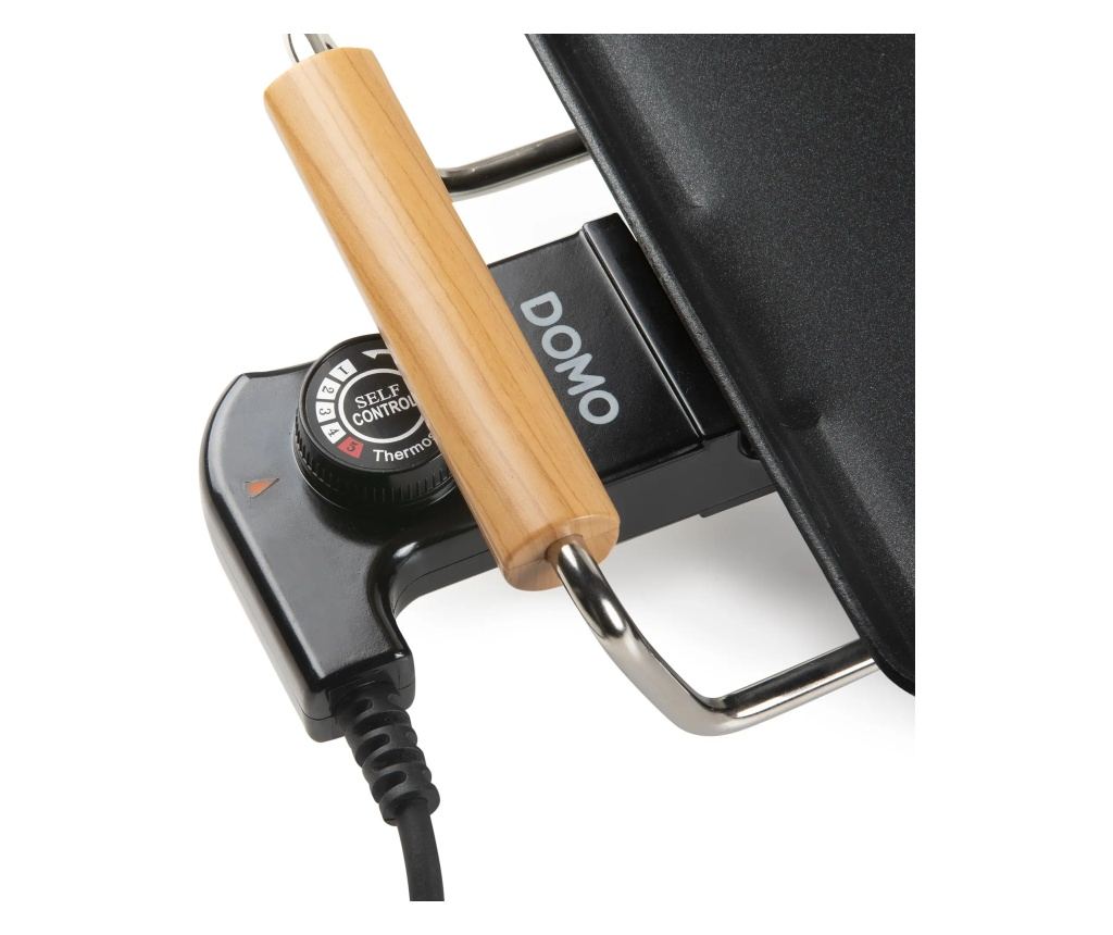 Plita electrica XXL DOMO, Teppanyaki, 90 x 22 cm, 1800 W, negru - 5
