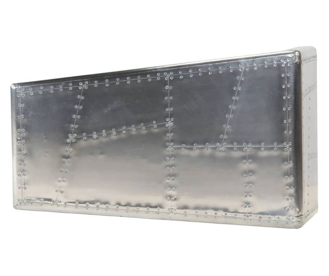 Stol za kavu Aviator od aluminija, vintage stil zrakoplova Airman