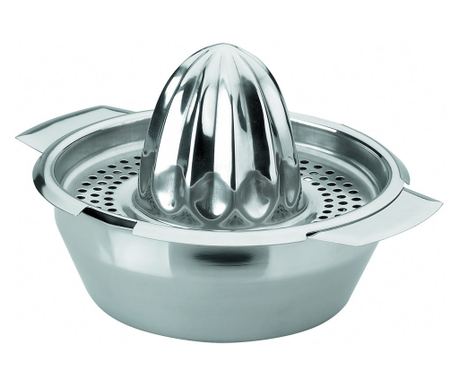 Ibili Ruční odšťavňovač na citrusy, nerezová ocel 18/10, 400 ml, stříbrný