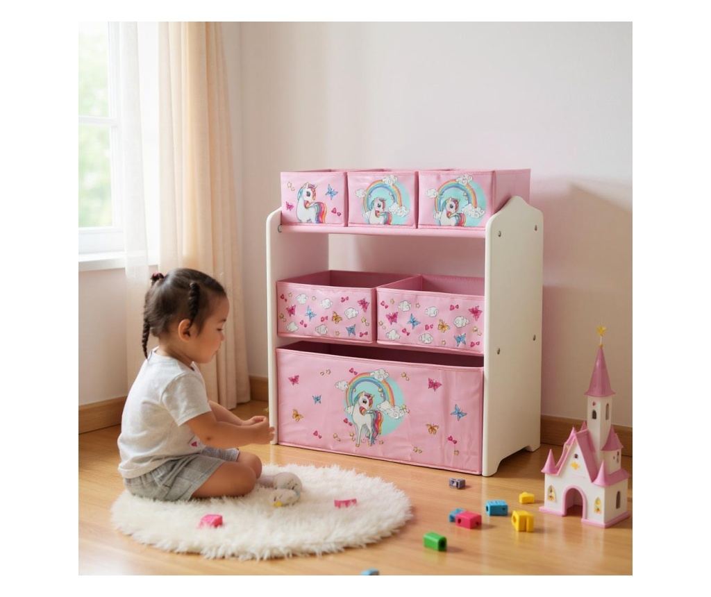 Шкаф за играчки U-Grow Unicorn - 3