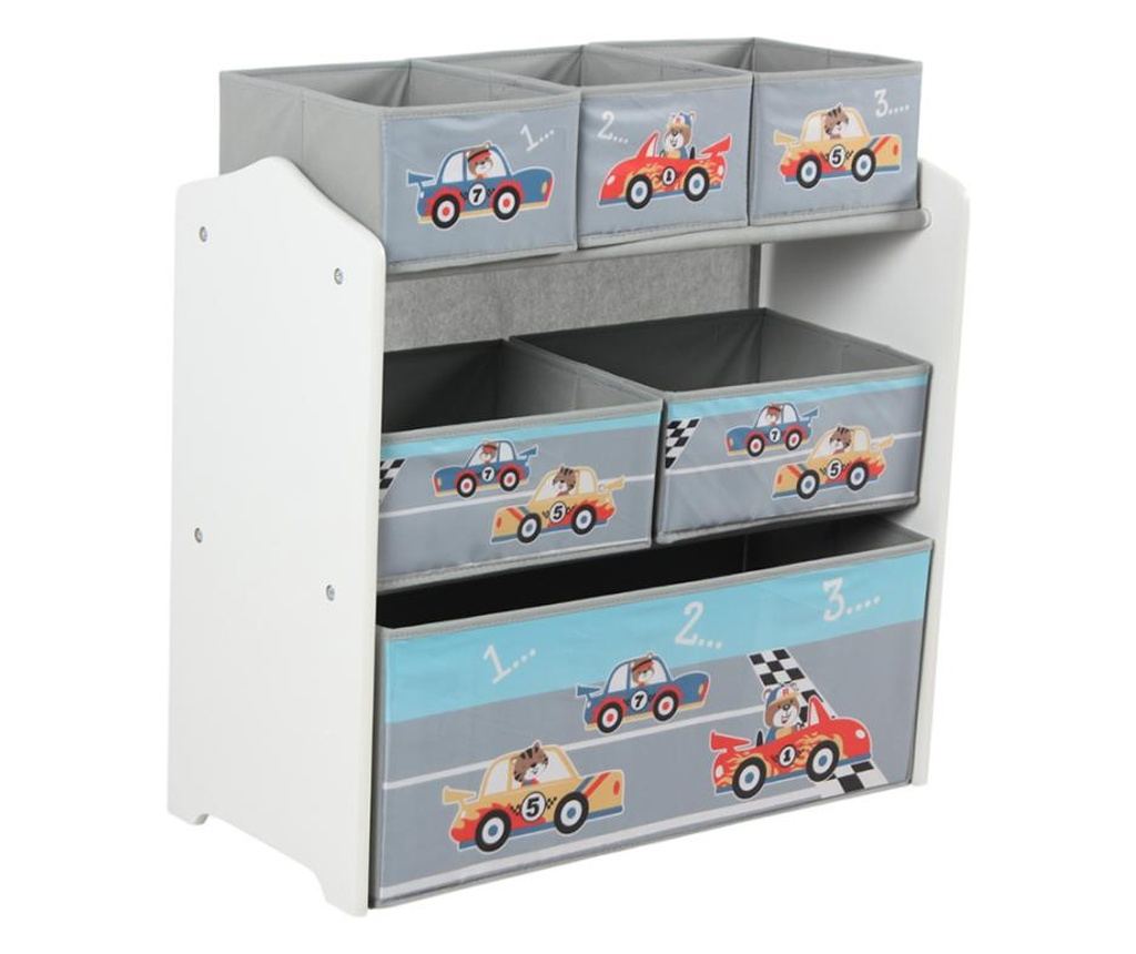 Шкаф за съхранение на играчки U-Grow Cars - 2