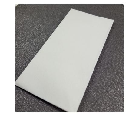 Bílé sváteční ubrousky Linclass, 40x33 cm, složené na 1/8, 75 ks