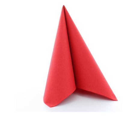 Șervețele de masă festive Linclass - Red (roșii) / 40 x 40 cm / 25 buc