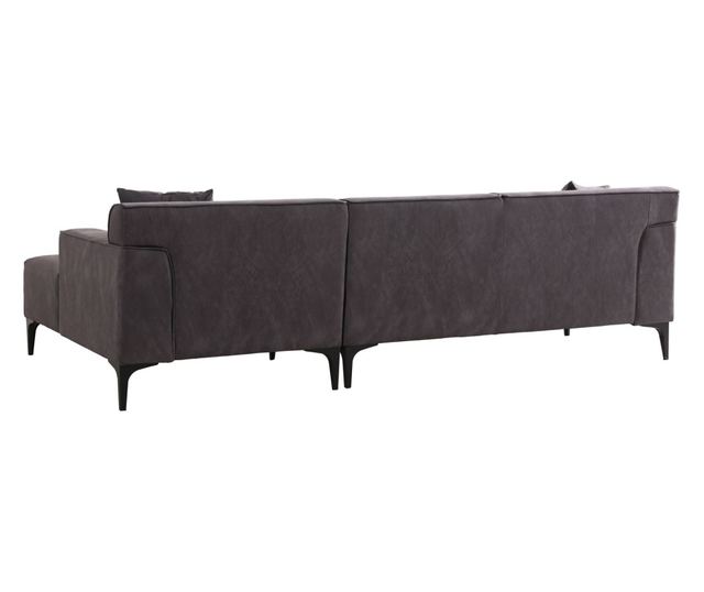 Ъглов диван 837, антрацит