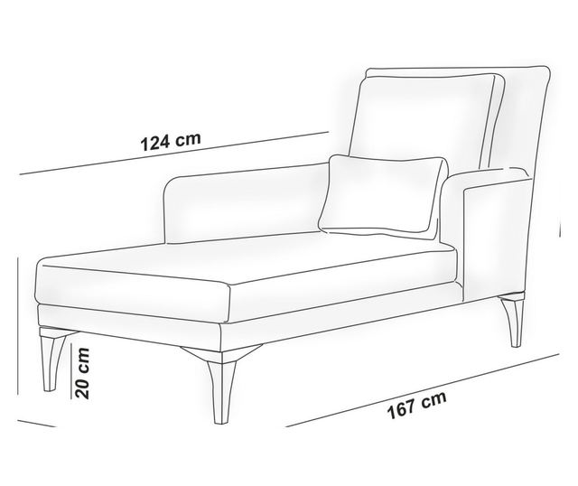 Daybed 143, Anthracite