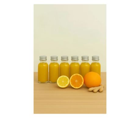 Set de Sticle din Sticlă (6 Bucăți) 753, Transparent, Argintiu